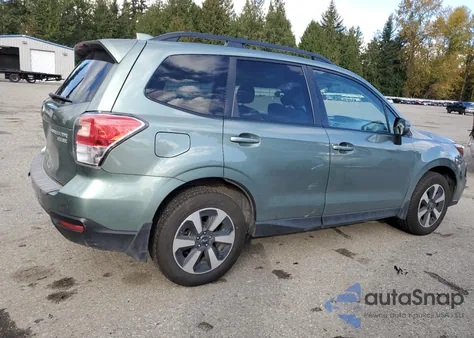 2017 Subaru Forester 2.5I Premium from USA, damaged, VIN JF2SJAEC7HH565357